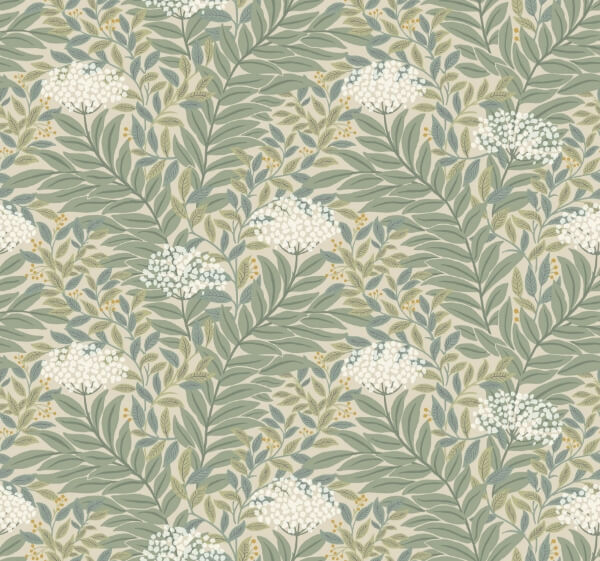 Highgrove Linen Wallpaper