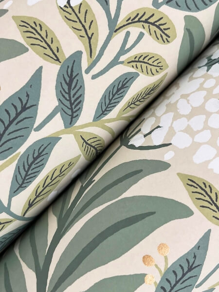 Highgrove Linen Wallpaper