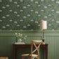 Highgrove Black Wallpaper