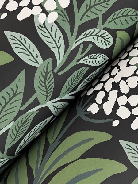 Highgrove Black Wallpaper