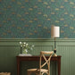 Highgrove Navy Wallpaper