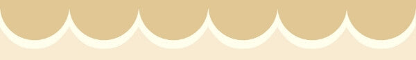 Linen Scallop Wallpaper Trim