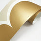Linen Scallop Wallpaper Trim