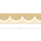 Linen Scallop Wallpaper Trim