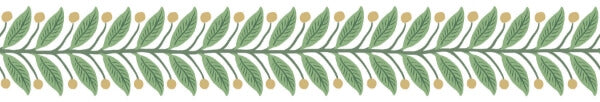 Green Garden Wallpaper Trim