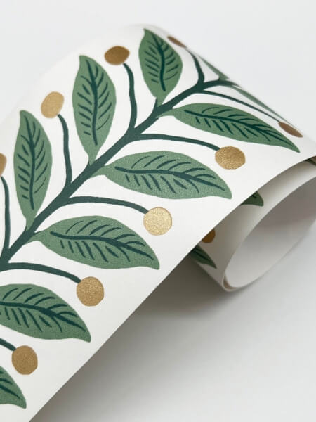 Green Garden Wallpaper Trim