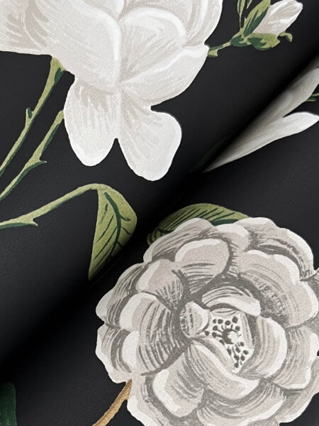 Roses Black Wallpaper