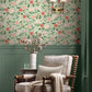 Roses Mint Wallpaper
