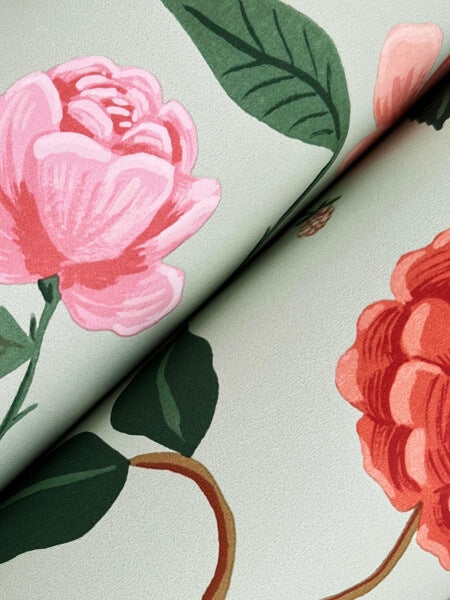 Roses Mint Wallpaper