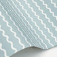 Rickrack Light Blue Wallpaper