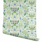 Camont Blue & Green Wallpaper