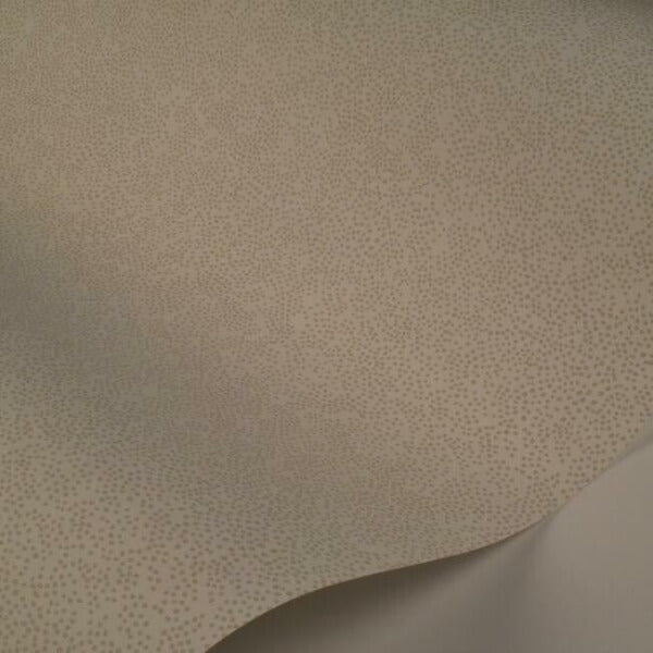 Champagne Dots Linen Metallic Wallpaper