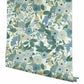 Garden Party Blue Wallpaper