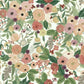Garden Party Burgundy Wallpaper