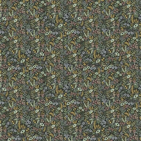 Tapestry Black Wallpaper