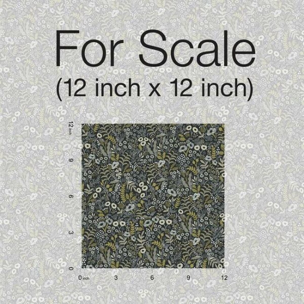 Tapestry Black & Beige Wallpaper