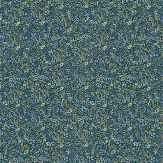 Tapestry Indigo Wallpaper