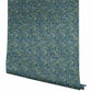 Tapestry Indigo Wallpaper