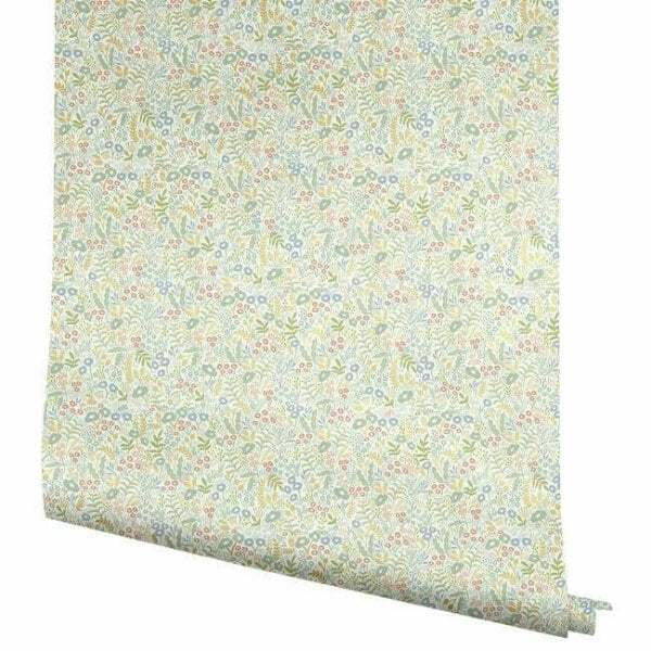 Tapestry Light Mustard Wallpaper