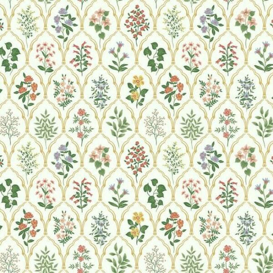 Hawthorne Cream Wallpaper