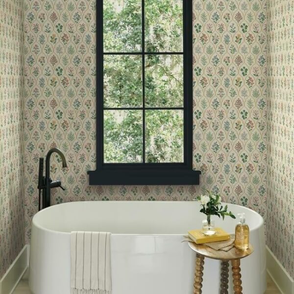 Hawthorne Cream Wallpaper