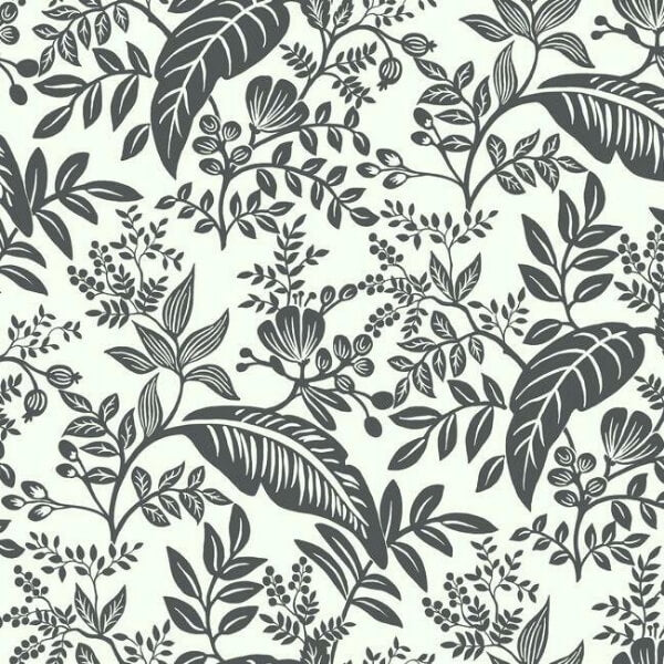 Canopy Black & White Wallpaper