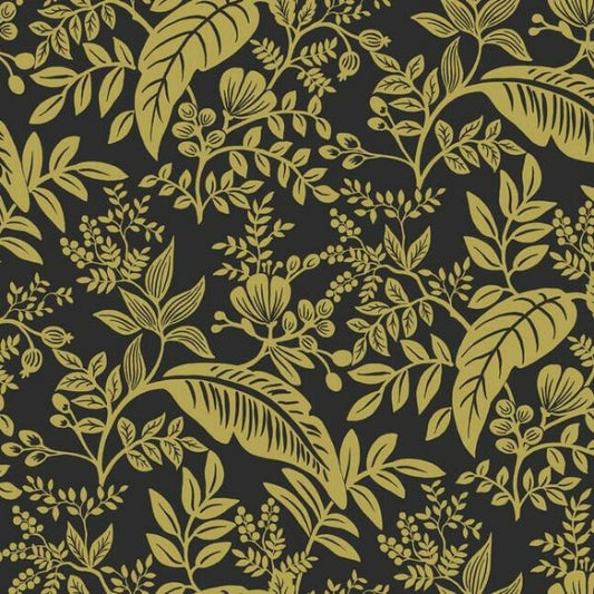 Canopy Gold & Black Wallpaper