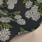 Hydrangea Navy Wallpaper