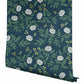 Peonies Navy Wallpaper