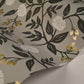 Peonies Grey Wallpaper