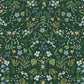 Wildwood Hunter Green Wallpaper