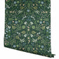 Wildwood Hunter Green Wallpaper