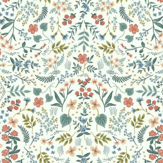 Wildwood Beige & Coral Wallpaper
