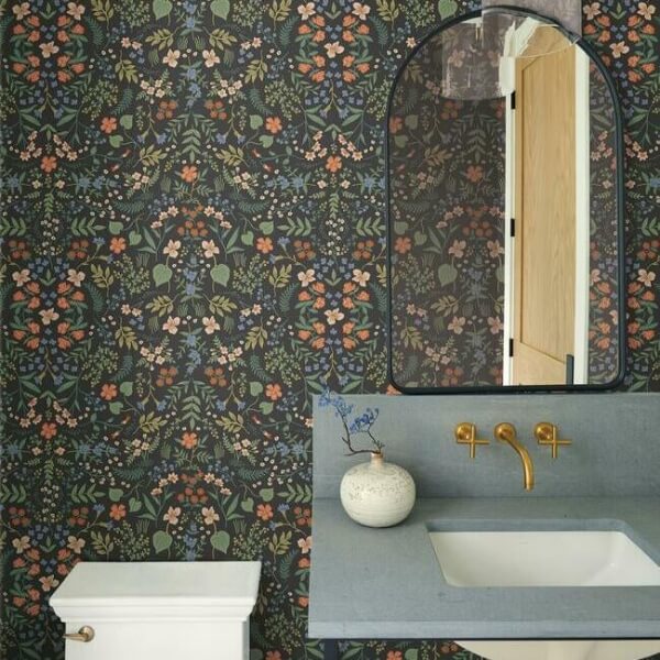 Wildwood Black Wallpaper
