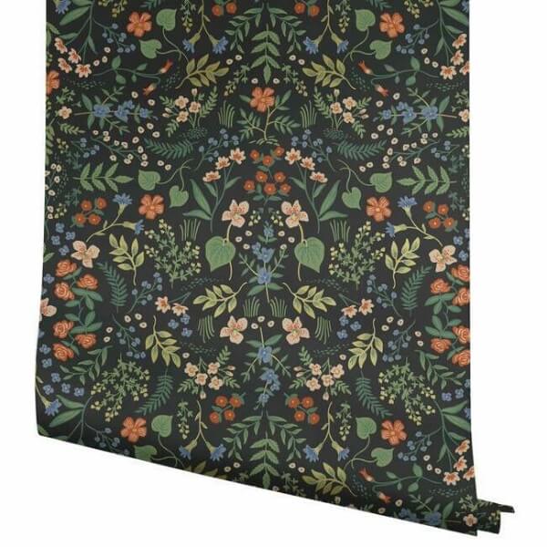 Wildwood Black Wallpaper