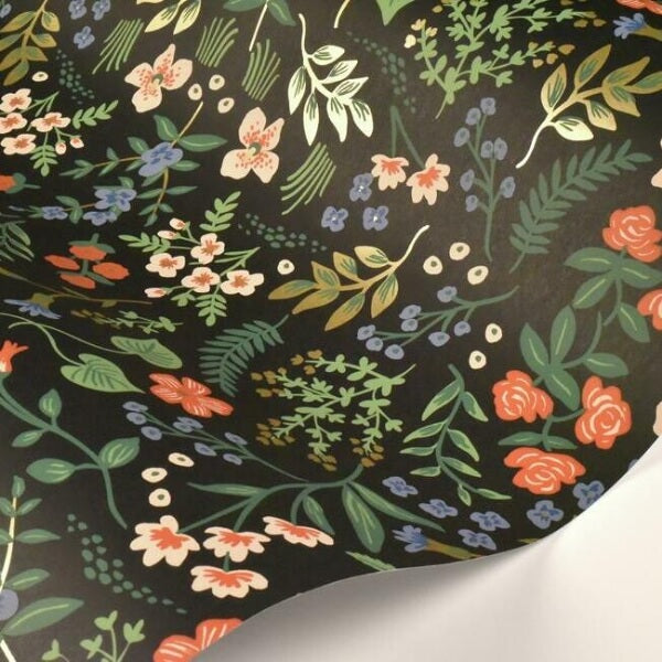 Wildwood Black Wallpaper