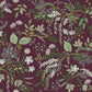 Juniper Forest Burgundy Wallpaper