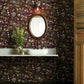 Juniper Forest Burgundy Wallpaper