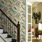 Peacock Light Pink Wallpaper