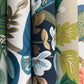 RI5172 Navy Peacock Wallpaper