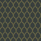 Laurel Gold & Black Wallpaper