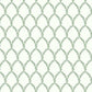 Laurel Green & White Wallpaper