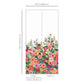 Garden Party Bright Pink Wall Mural