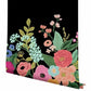 Garden Party Black Wall Mural
