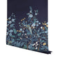 Peacock Navy Wall Mural