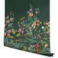Peacock Emerald Wall Mural