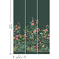 Peacock Emerald Wall Mural