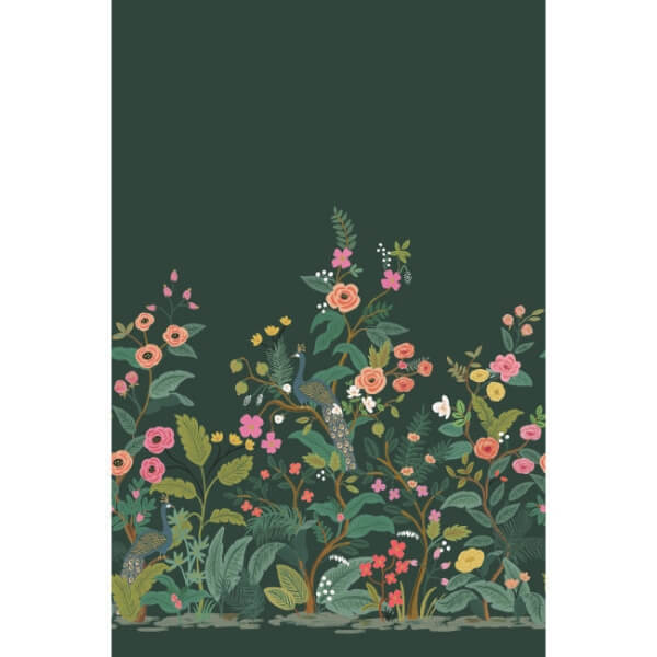 Peacock Emerald Wall Mural