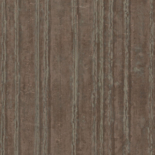 Vintage Tin Burnished Bronze Wallpaper