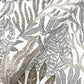 Coral Leaves Taupe & Black Wallpaper